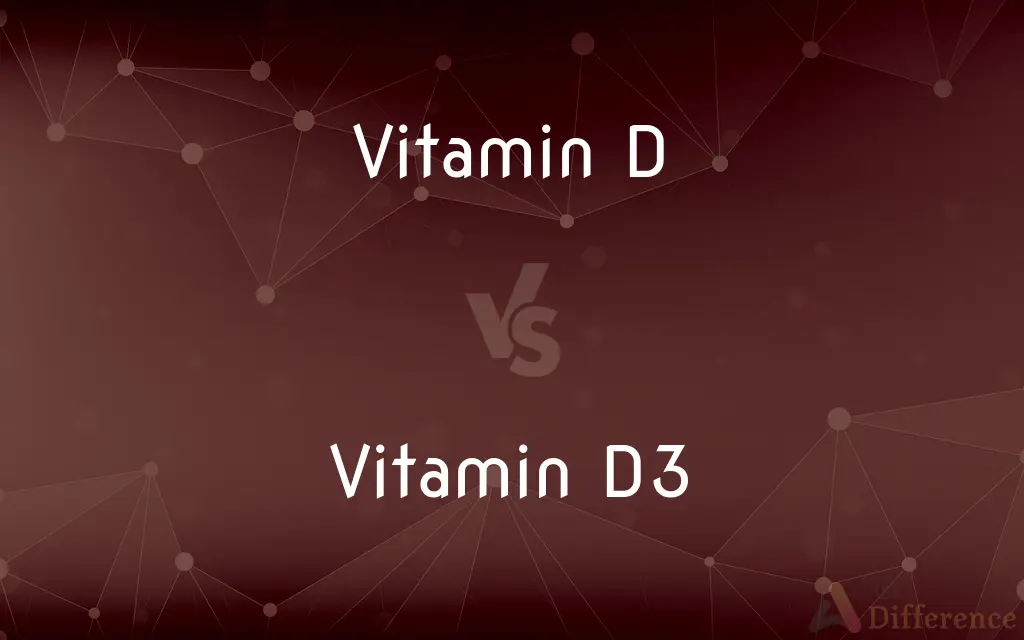 Vitamin D vs. Vitamin D3 — What's the Difference?