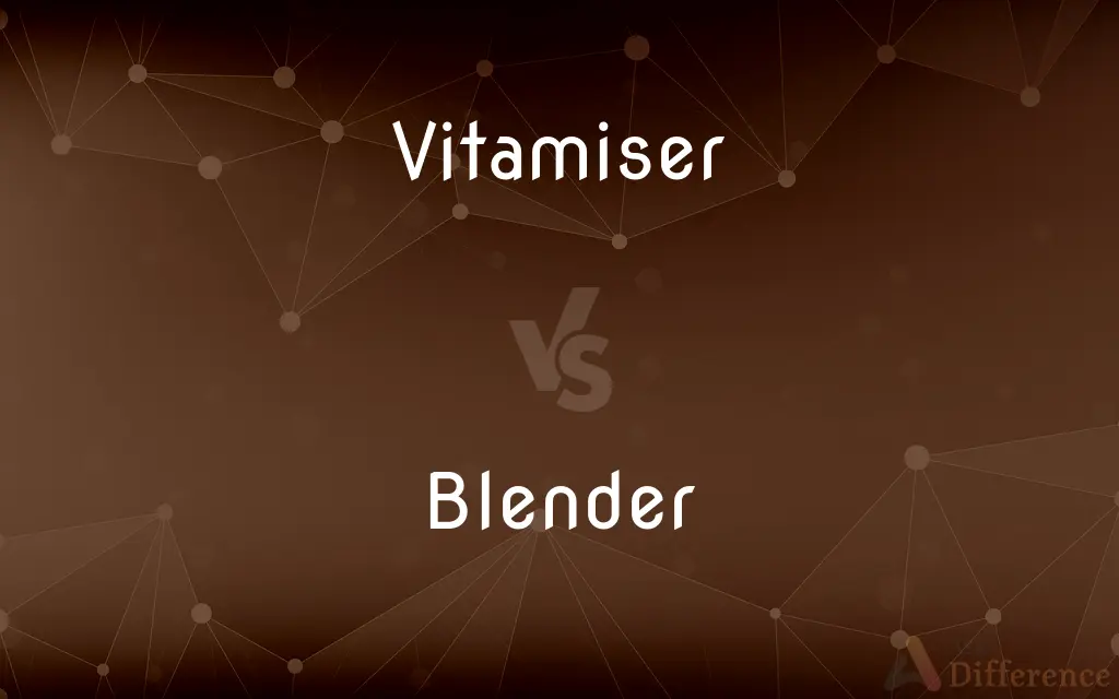 Vitamiser vs. Blender — What's the Difference?