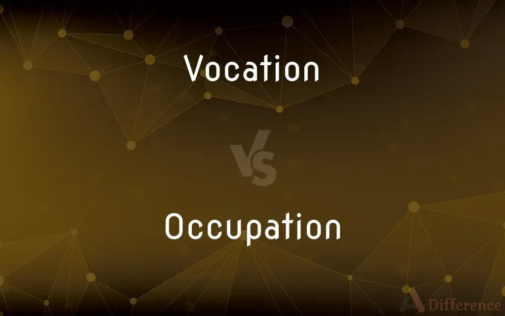 Vocation vs. Occupation — What's the Difference?