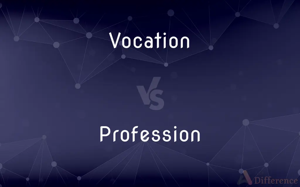 Vocation vs. Profession — What's the Difference?
