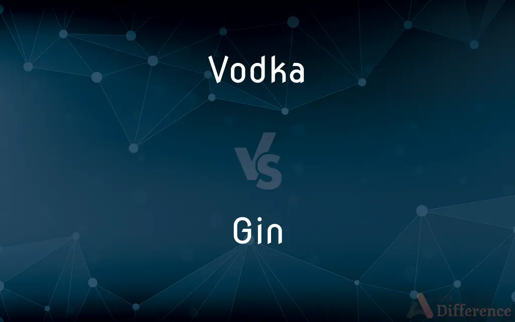 Vodka vs. Gin — What's the Difference?