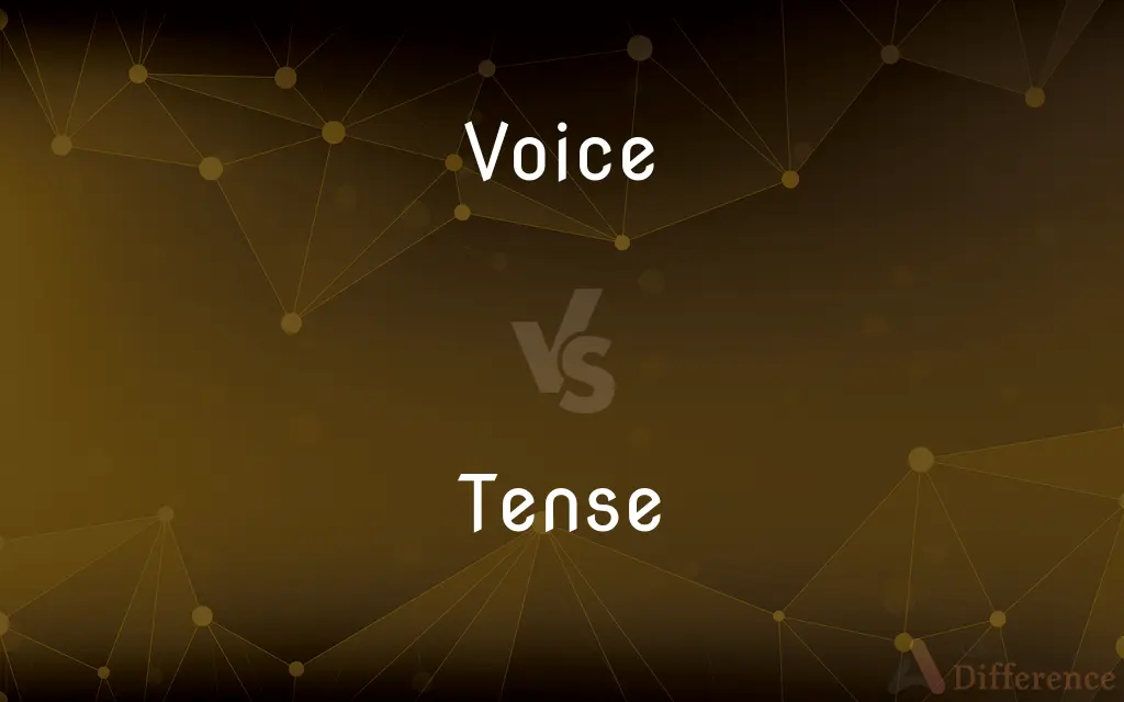 Voice vs. Tense — What's the Difference?