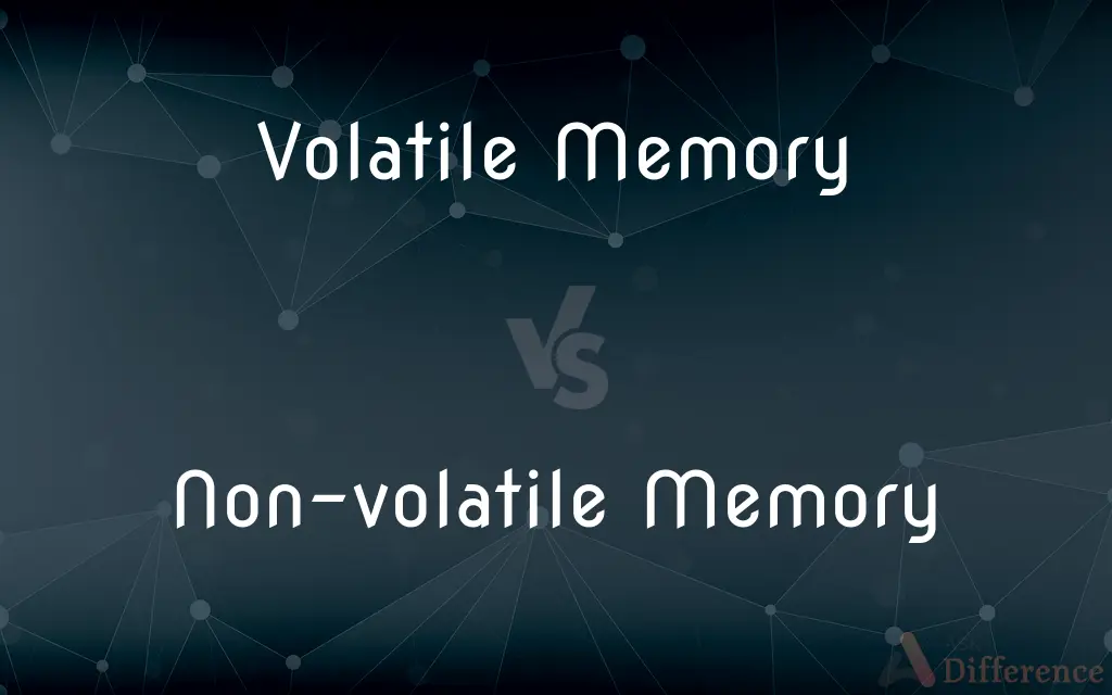 Volatile Memory vs. Non-volatile Memory — What's the Difference?