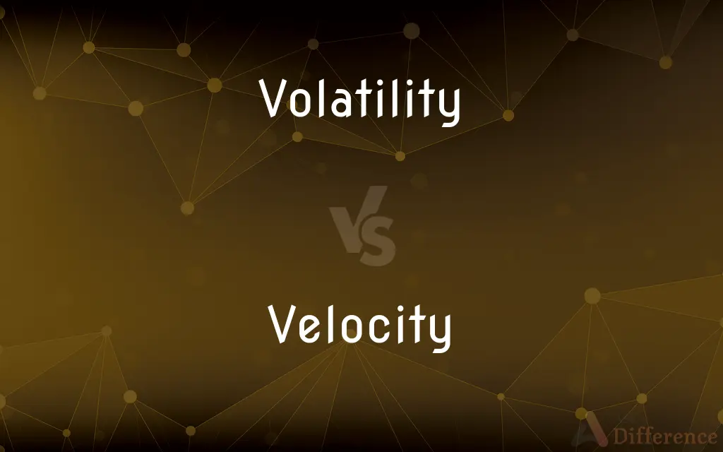 Volatility vs. Velocity — What's the Difference?
