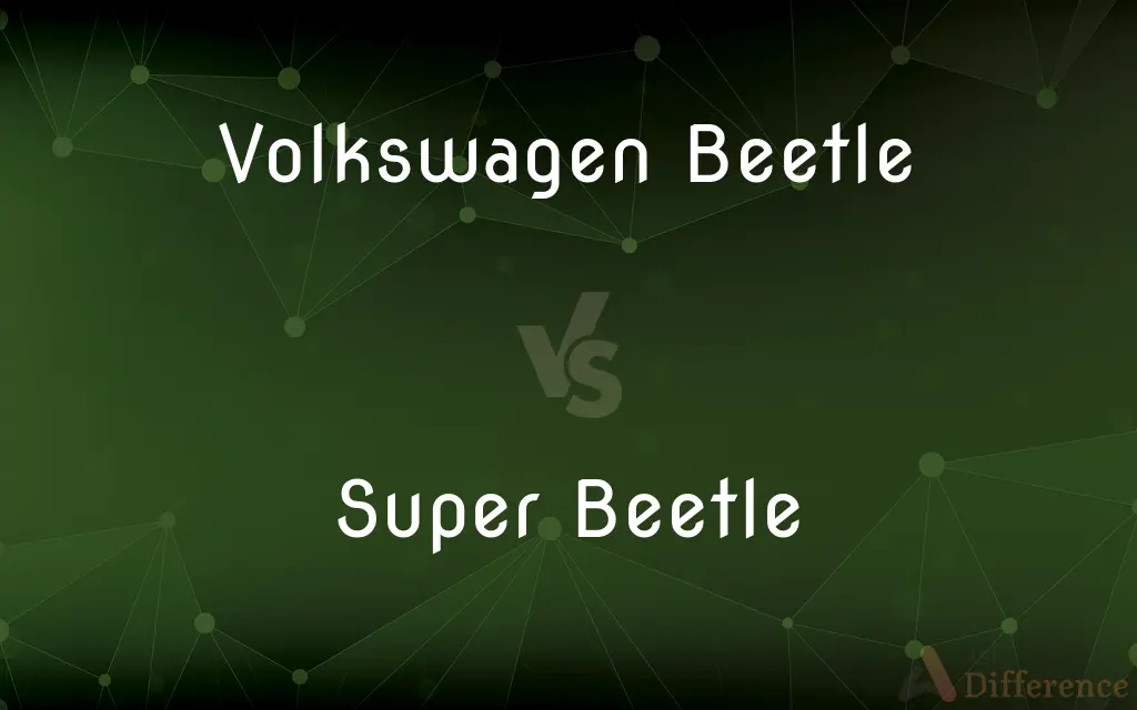 Volkswagen Beetle vs. Super Beetle — What's the Difference?