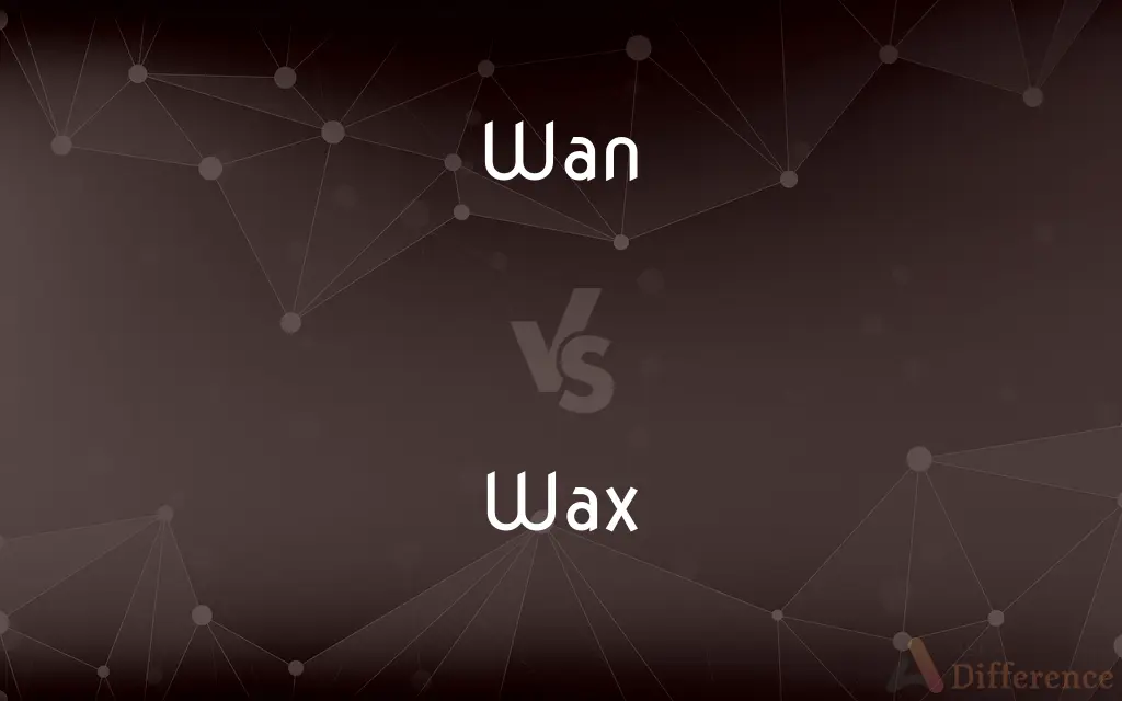 Wan vs. Wax — What's the Difference?