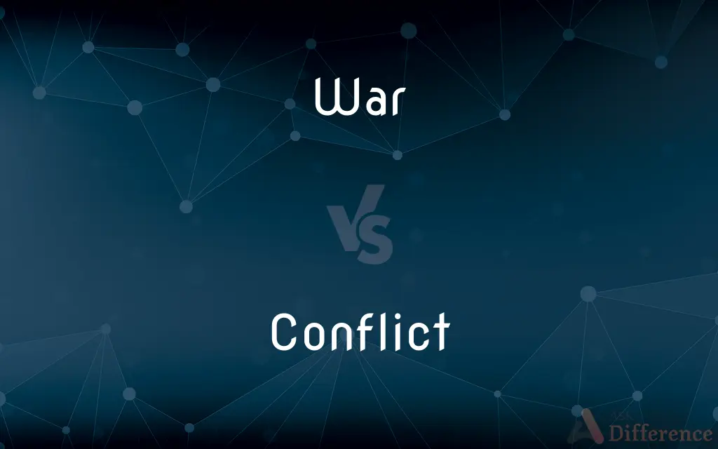 War vs. Conflict — What's the Difference?