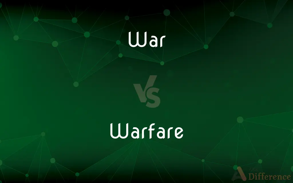 War vs. Warfare — What's the Difference?