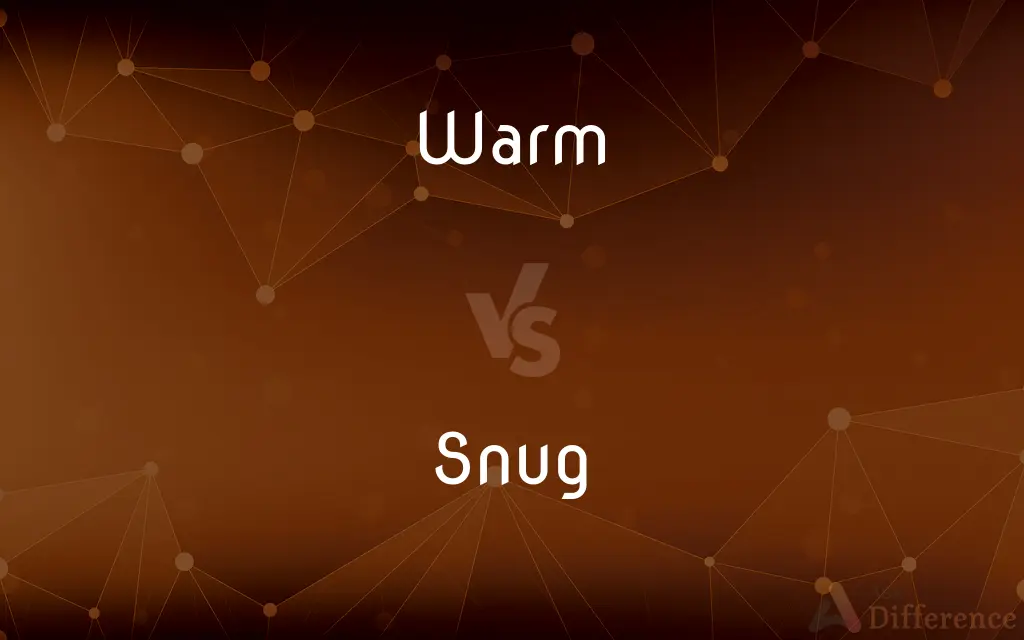 Warm vs. Snug — What's the Difference?