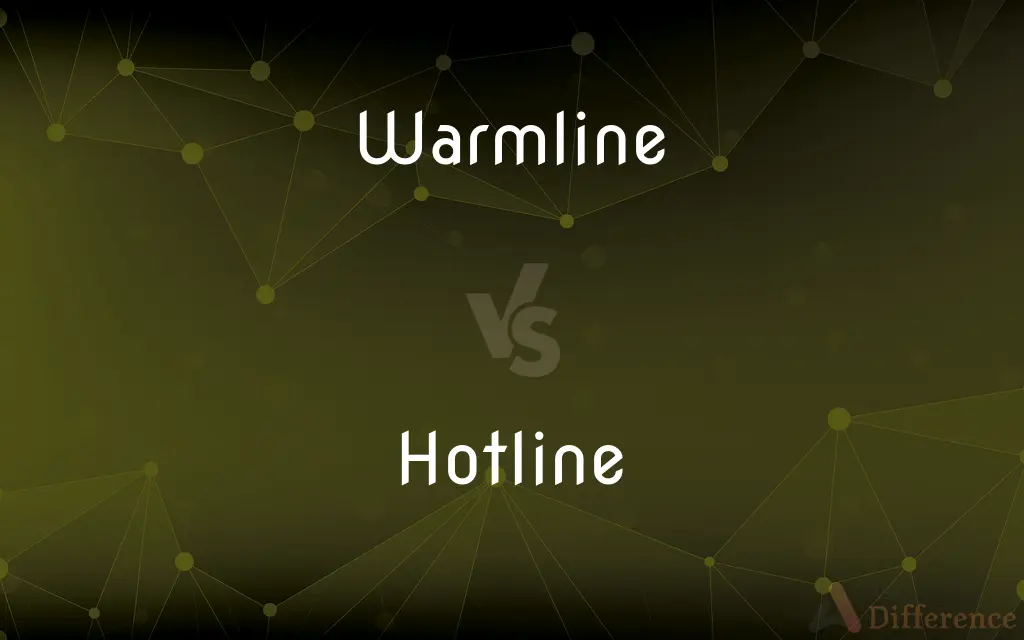 Warmline vs. Hotline — What's the Difference?