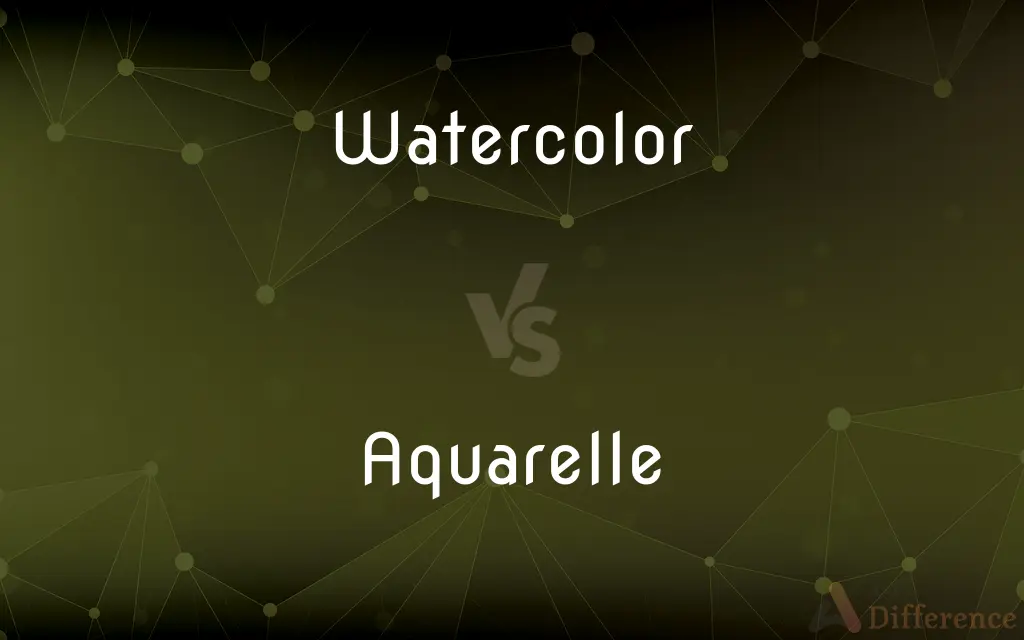 Watercolor vs. Aquarelle — What's the Difference?