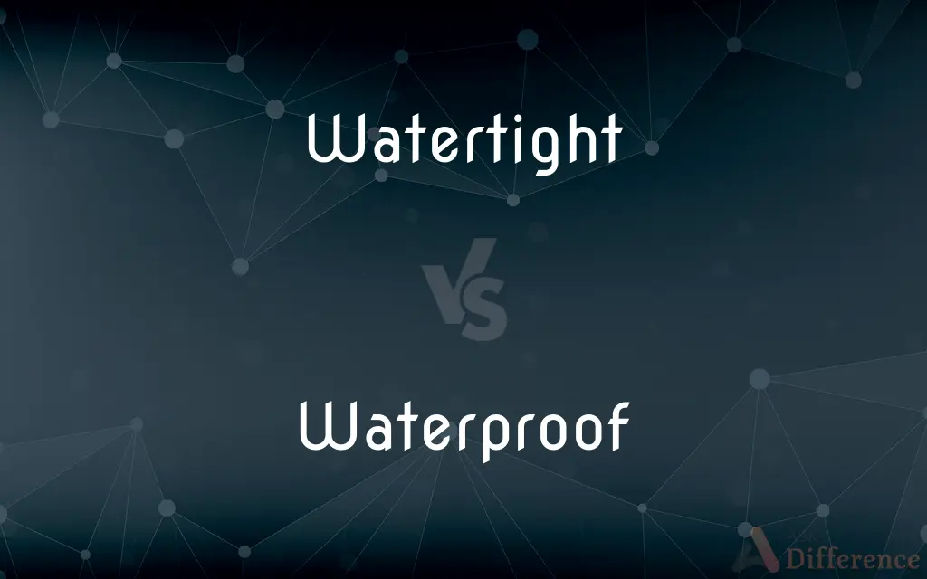 Watertight vs. Waterproof — What's the Difference?