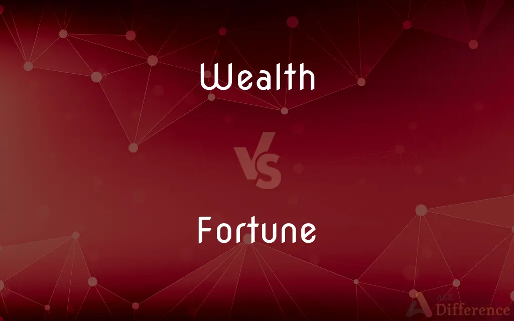 Wealth vs. Fortune — What's the Difference?