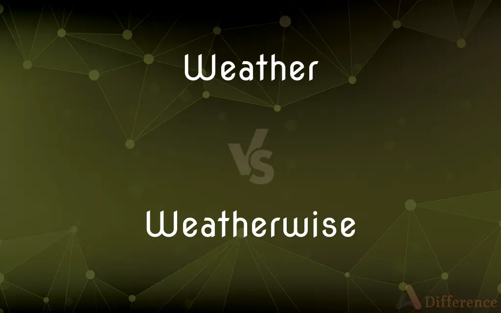 Weather vs. Weatherwise — What's the Difference?
