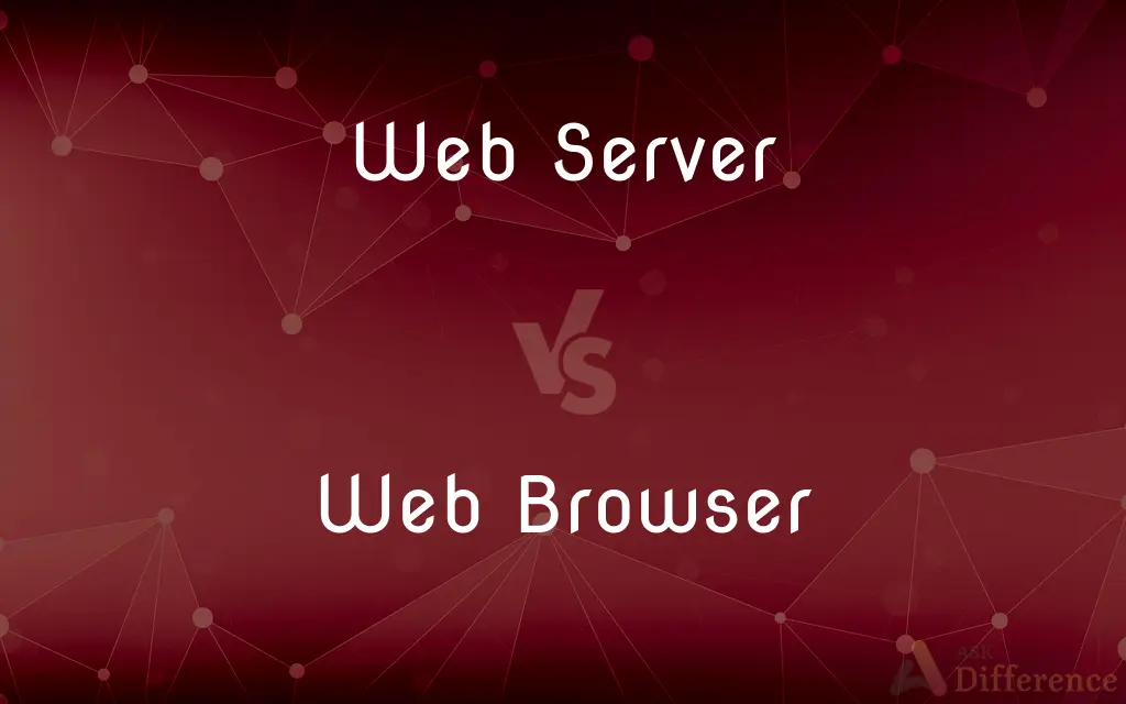 Web Server vs. Web Browser — What's the Difference?