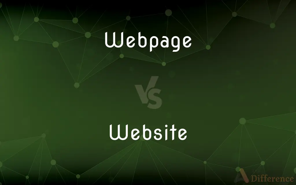 Webpage vs. Website — What's the Difference?