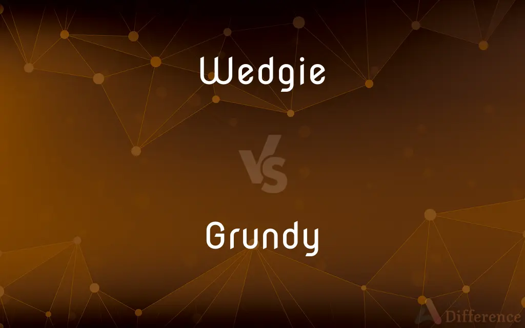 Wedgie vs. Grundy — What's the Difference?