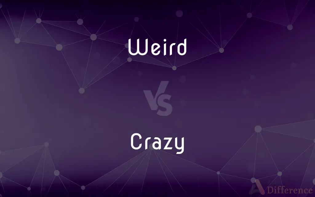 Weird vs. Crazy — What's the Difference?