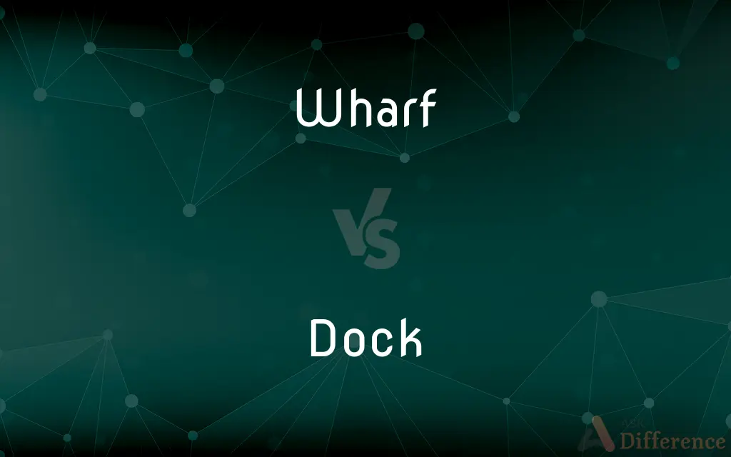 Wharf vs. Dock — What's the Difference?