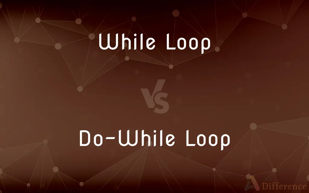 While Loop vs. Do-While Loop — What's the Difference?