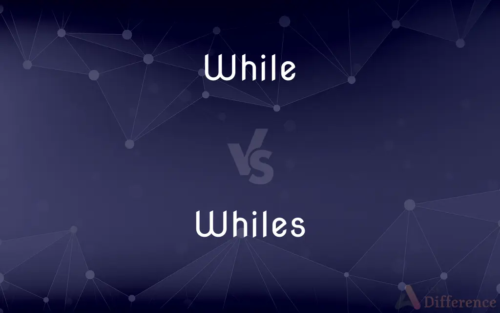 While vs. Whiles — What's the Difference?