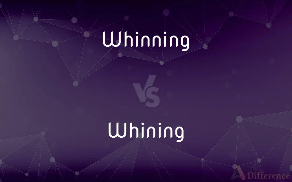 Whinning vs. Whining — Which is Correct Spelling?