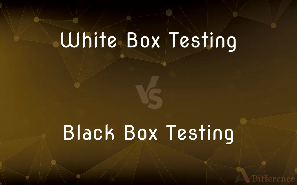 White Box Testing vs. Black Box Testing — What's the Difference?