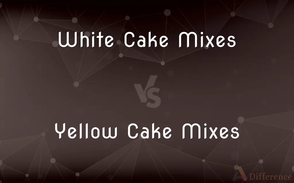 White Cake Mixes vs. Yellow Cake Mixes — What's the Difference?
