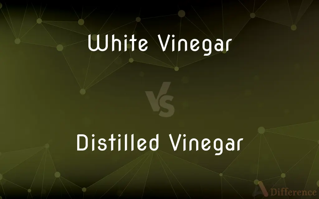 White Vinegar vs. Distilled Vinegar — What's the Difference?