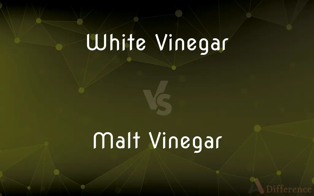 White Vinegar vs. Malt Vinegar — What's the Difference?
