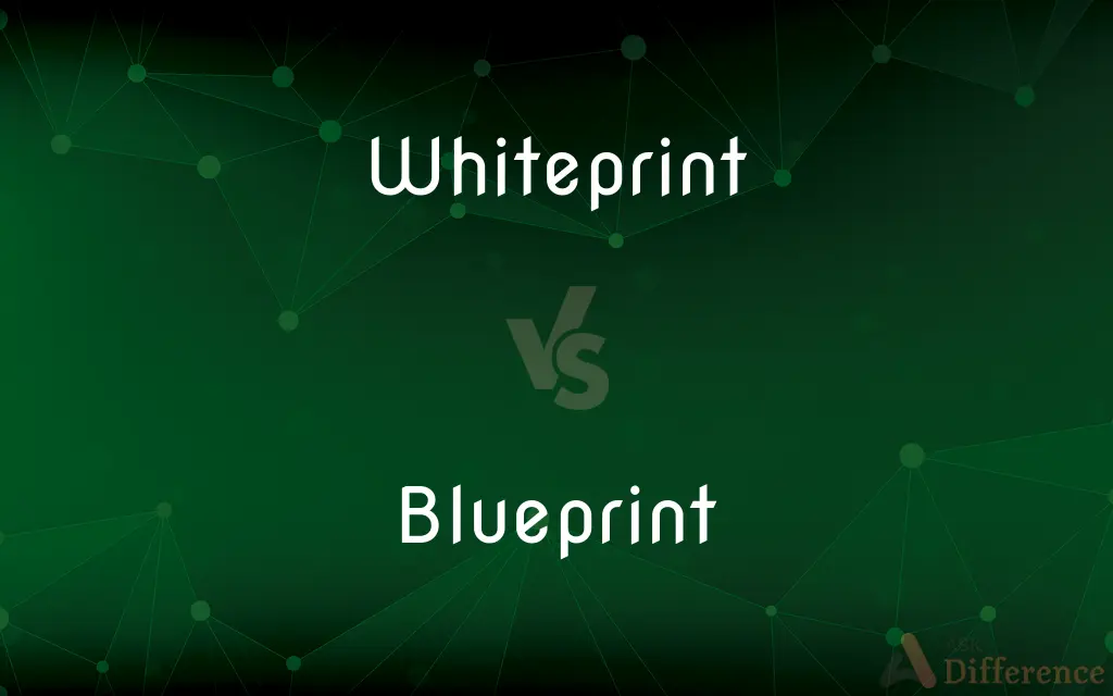 Whiteprint vs. Blueprint — What's the Difference?