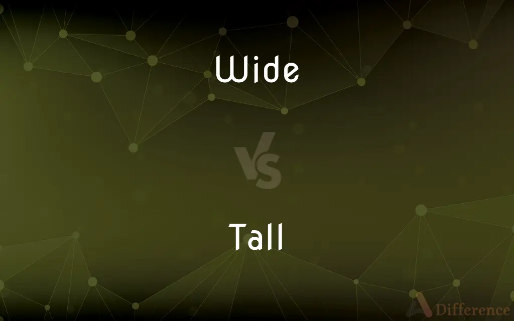 Wide vs. Tall — What's the Difference?