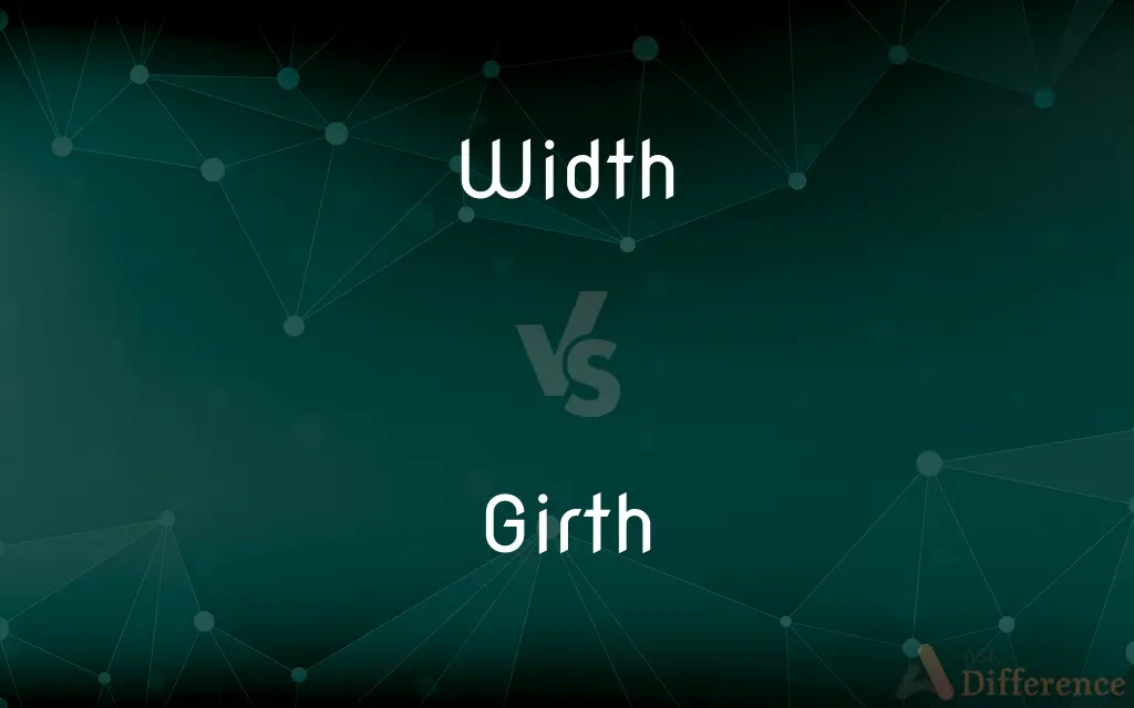 Width vs. Girth — What's the Difference?