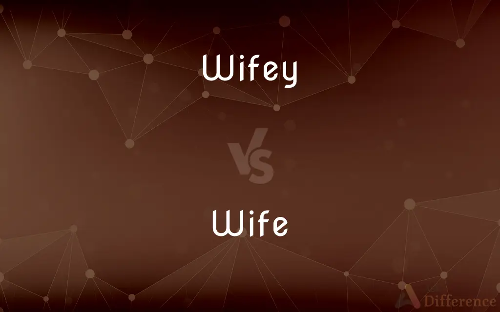Wifey vs. Wife — What's the Difference?