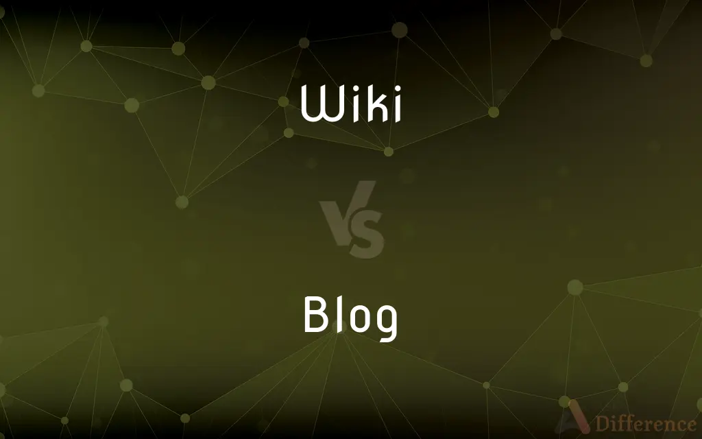 Wiki vs. Blog — What's the Difference?
