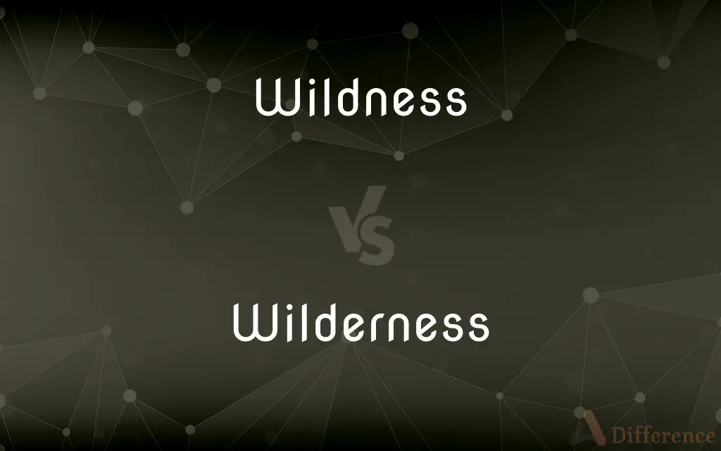 Wildness vs. Wilderness — What's the Difference?