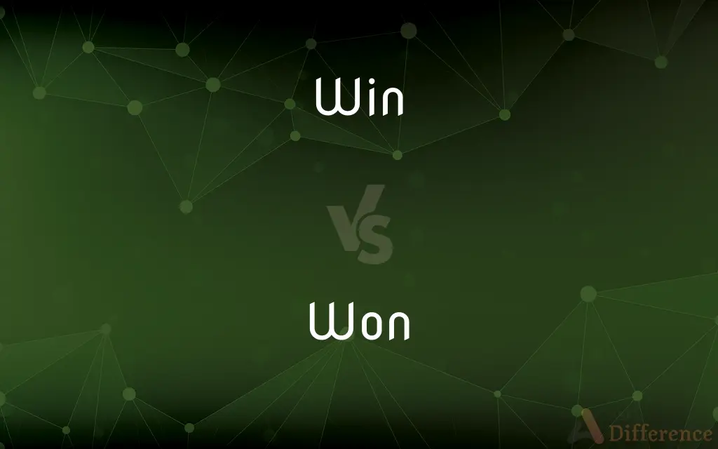Win vs. Won — What's the Difference?
