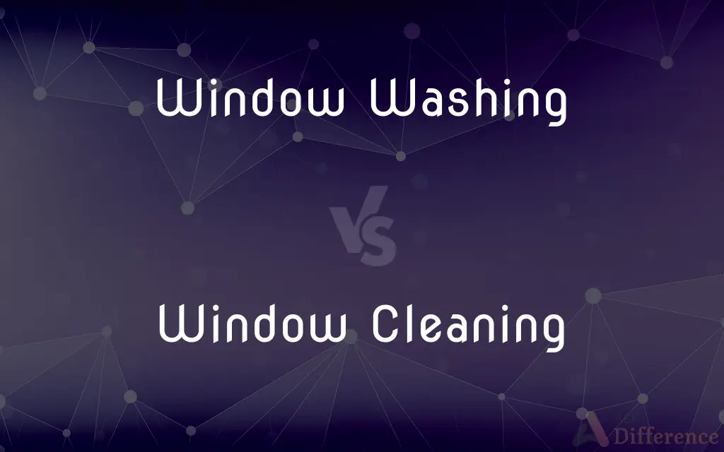 Window Washing vs. Window Cleaning — What's the Difference?