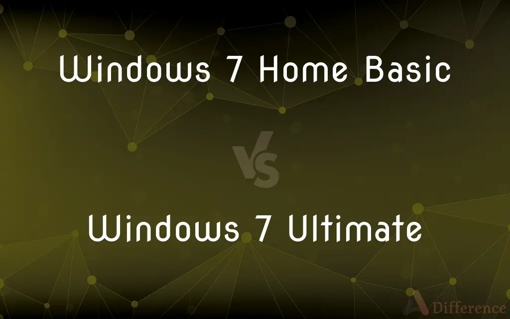 Windows 7 Home Basic vs. Windows 7 Ultimate — What's the Difference?