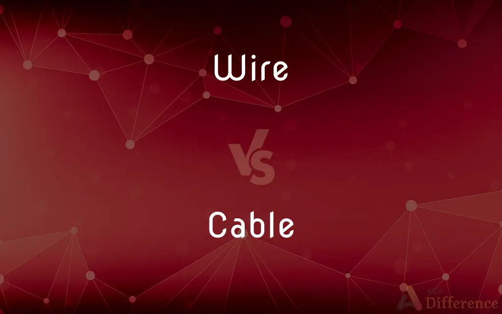 Wire vs. Cable — What's the Difference?