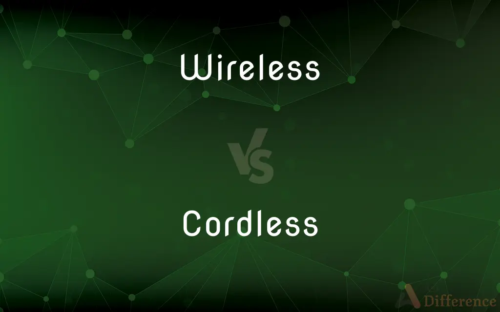 Wireless vs. Cordless — What's the Difference?
