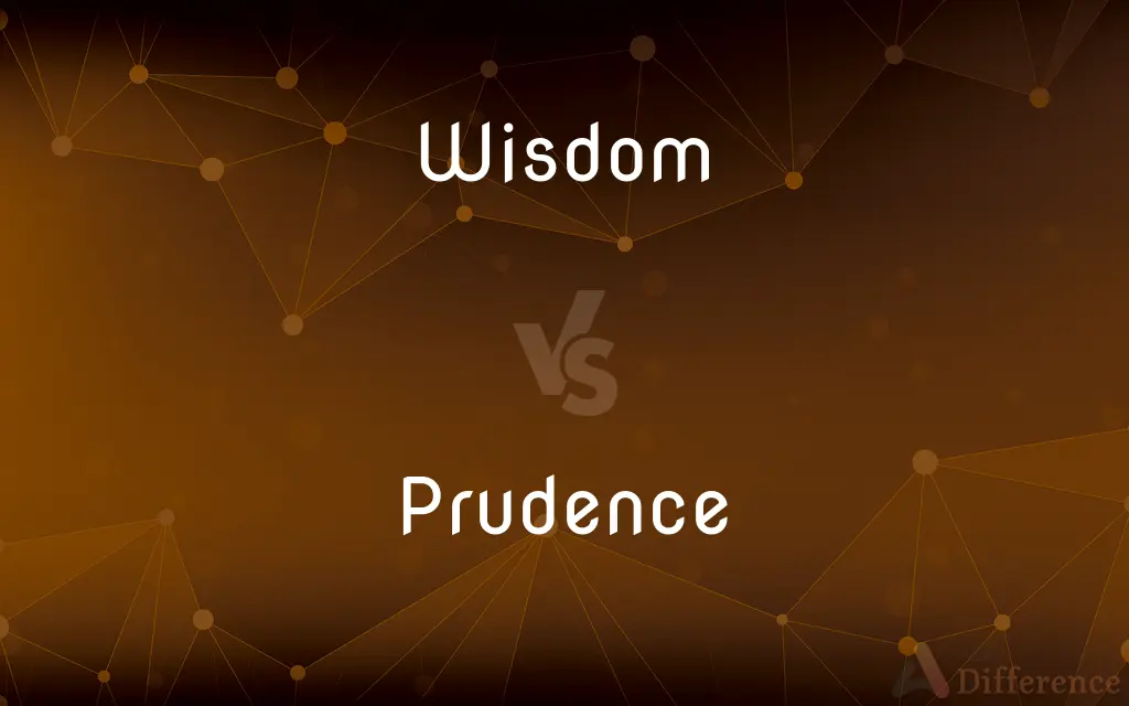 Wisdom vs. Prudence — What's the Difference?