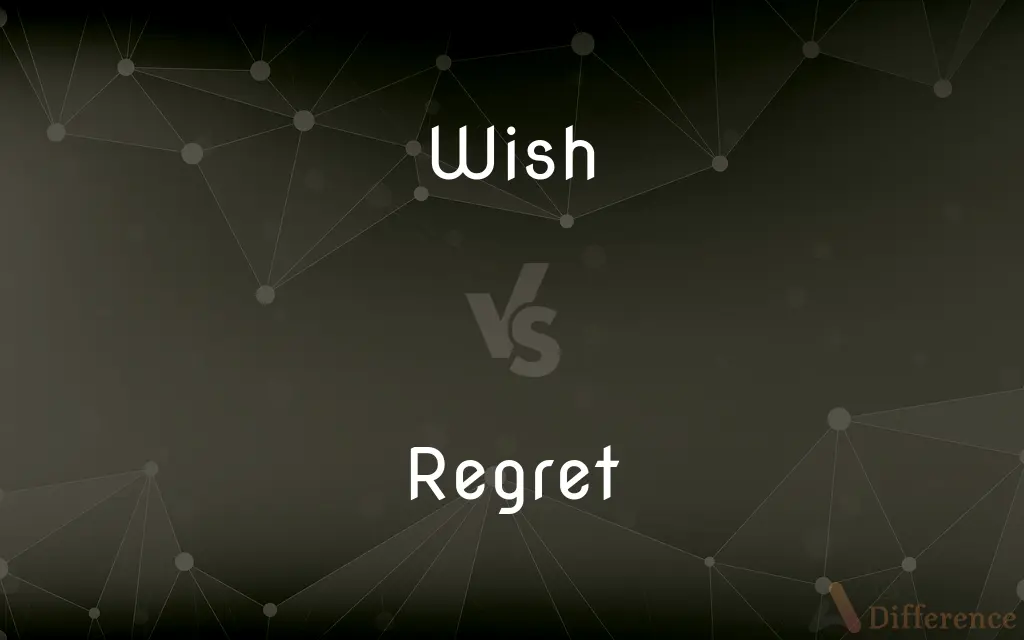 Wish vs. Regret — What's the Difference?