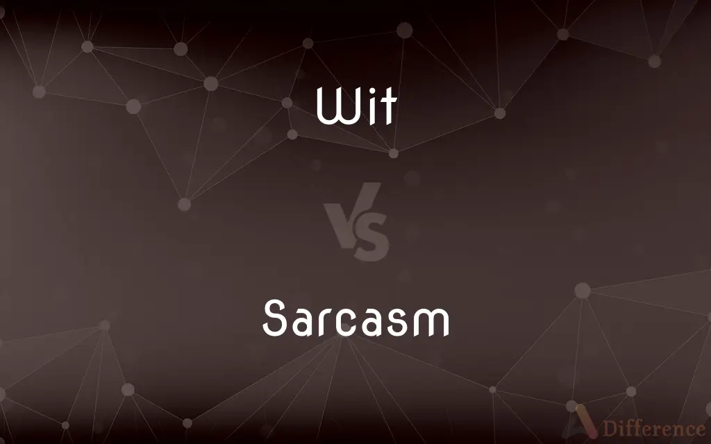 Wit vs. Sarcasm — What's the Difference?