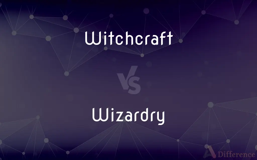 Witchcraft vs. Wizardry — What's the Difference?