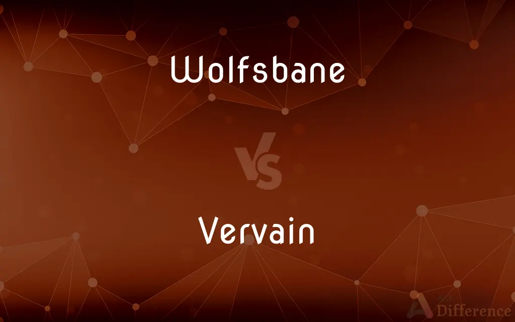 Wolfsbane vs. Vervain — What's the Difference?