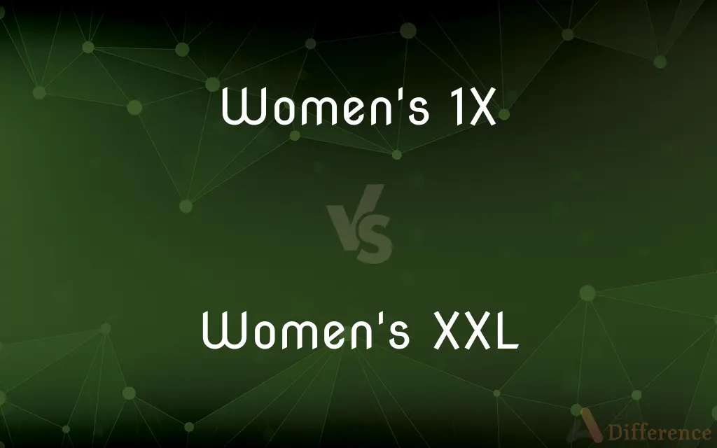 Women's 1X vs. Women's XXL — What's the Difference?