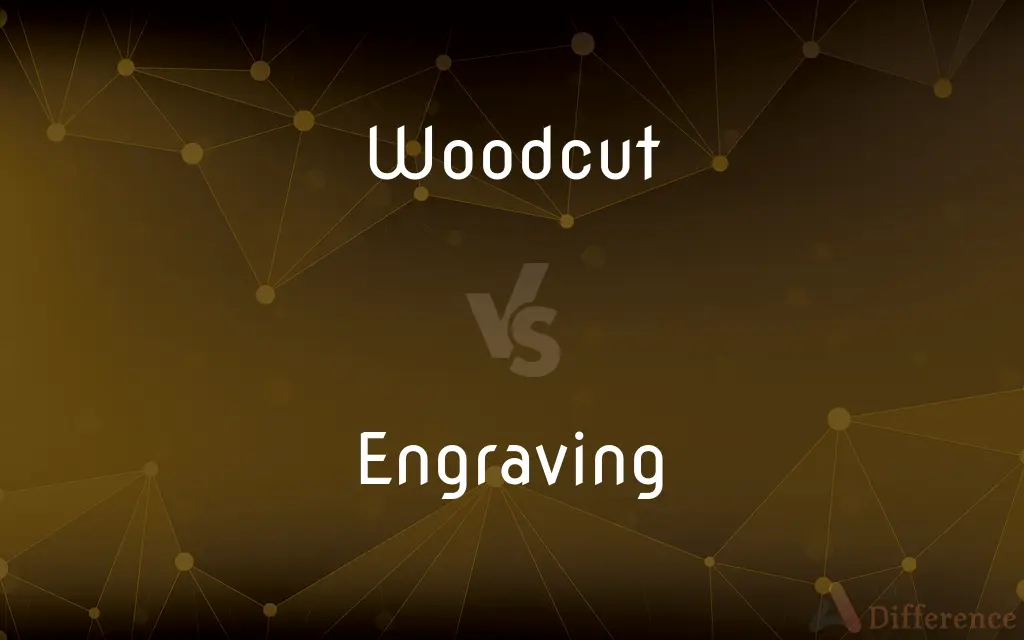 Woodcut vs. Engraving — What's the Difference?