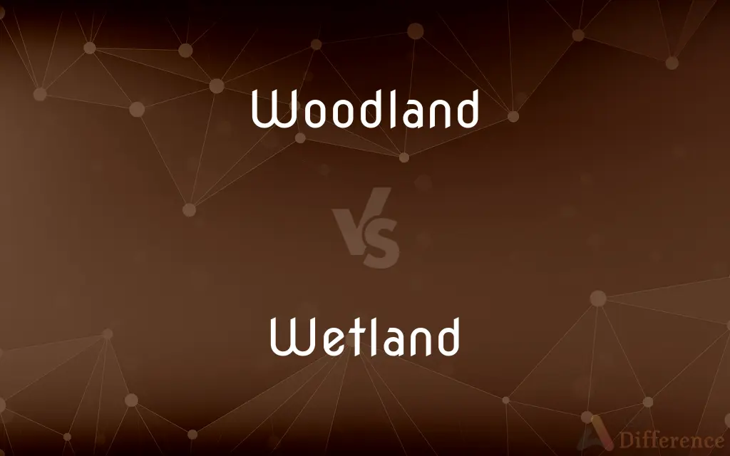 Woodland vs. Wetland — What's the Difference?
