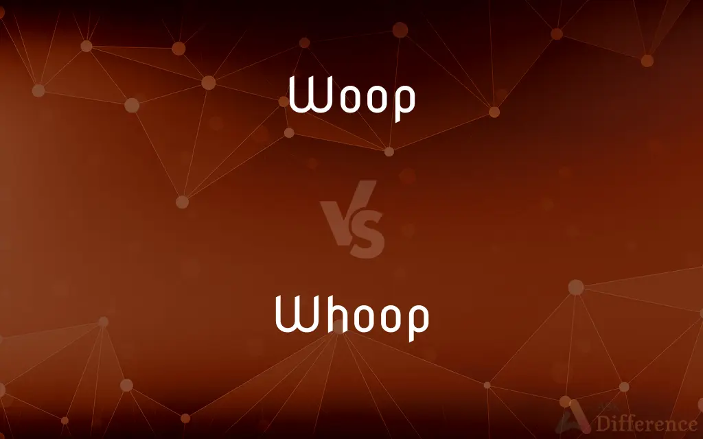 Woop vs. Whoop — Which is Correct Spelling?